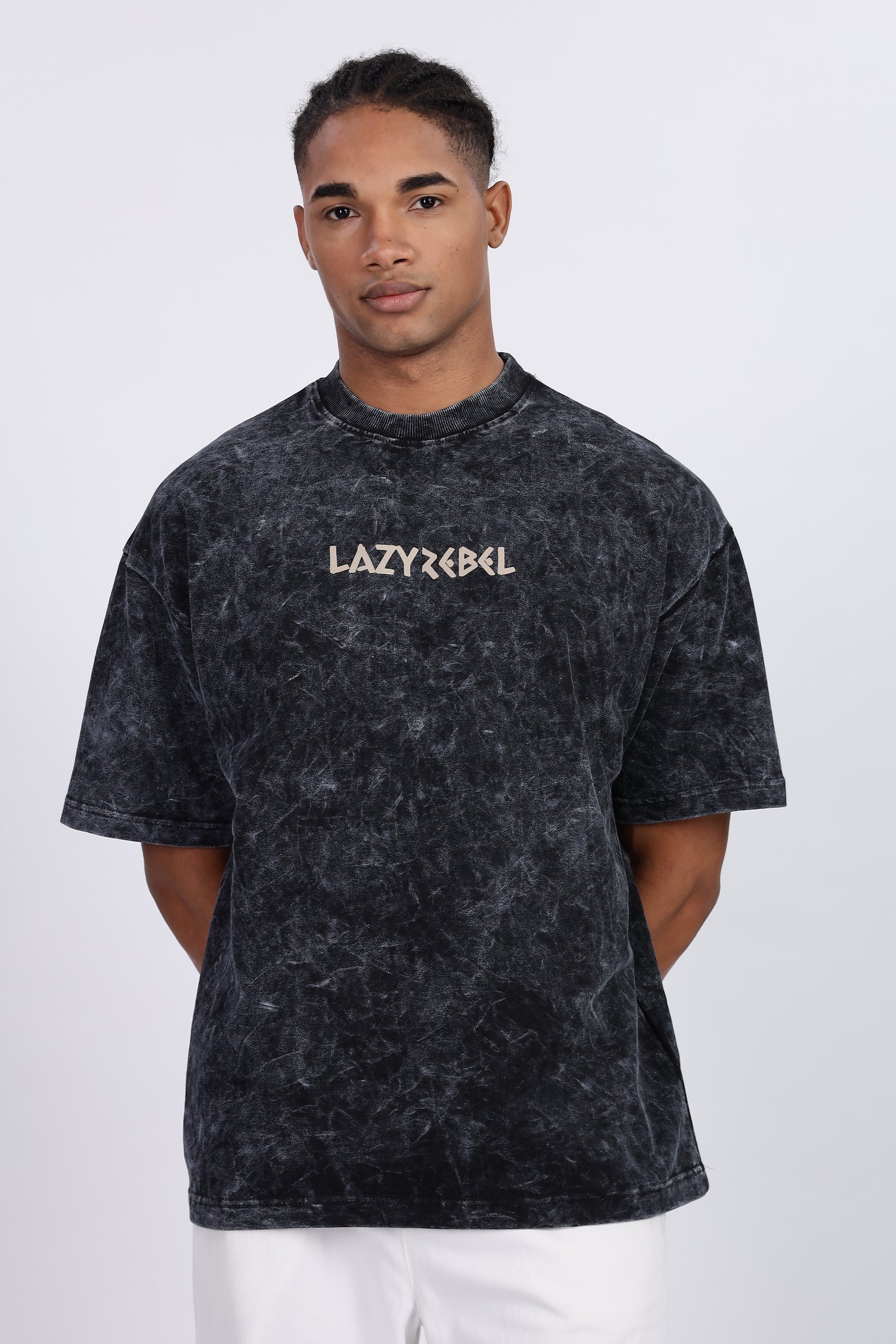 Premium Oversized Black Terry Cotton T-Shirt – Street Core Edition