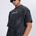 Premium Oversized Black Terry Cotton T-Shirt – Street Core Edition