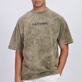 Premium Oversized Olive Terry Cotton T-Shirt – Street Core Edition
