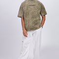 Premium Oversized Olive Terry Cotton T-Shirt – Street Core Edition