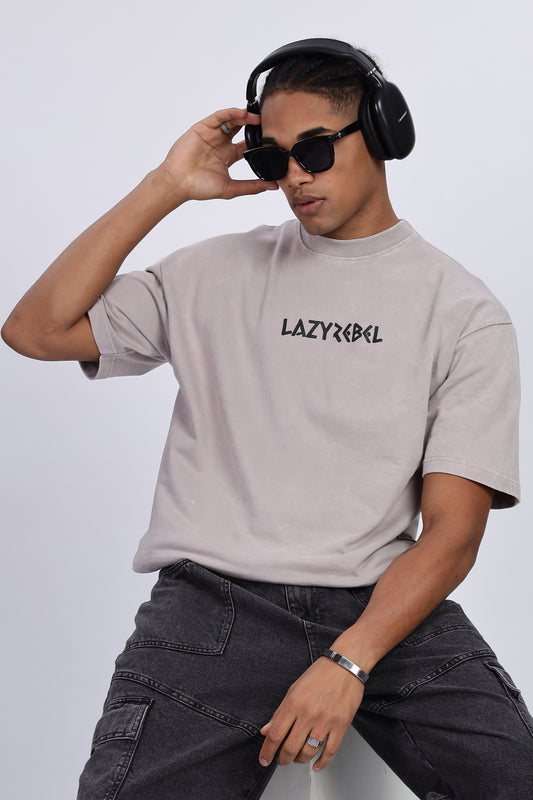 Premium Oversized Ash Terry Cotton T-Shirt – Street Core Edition
