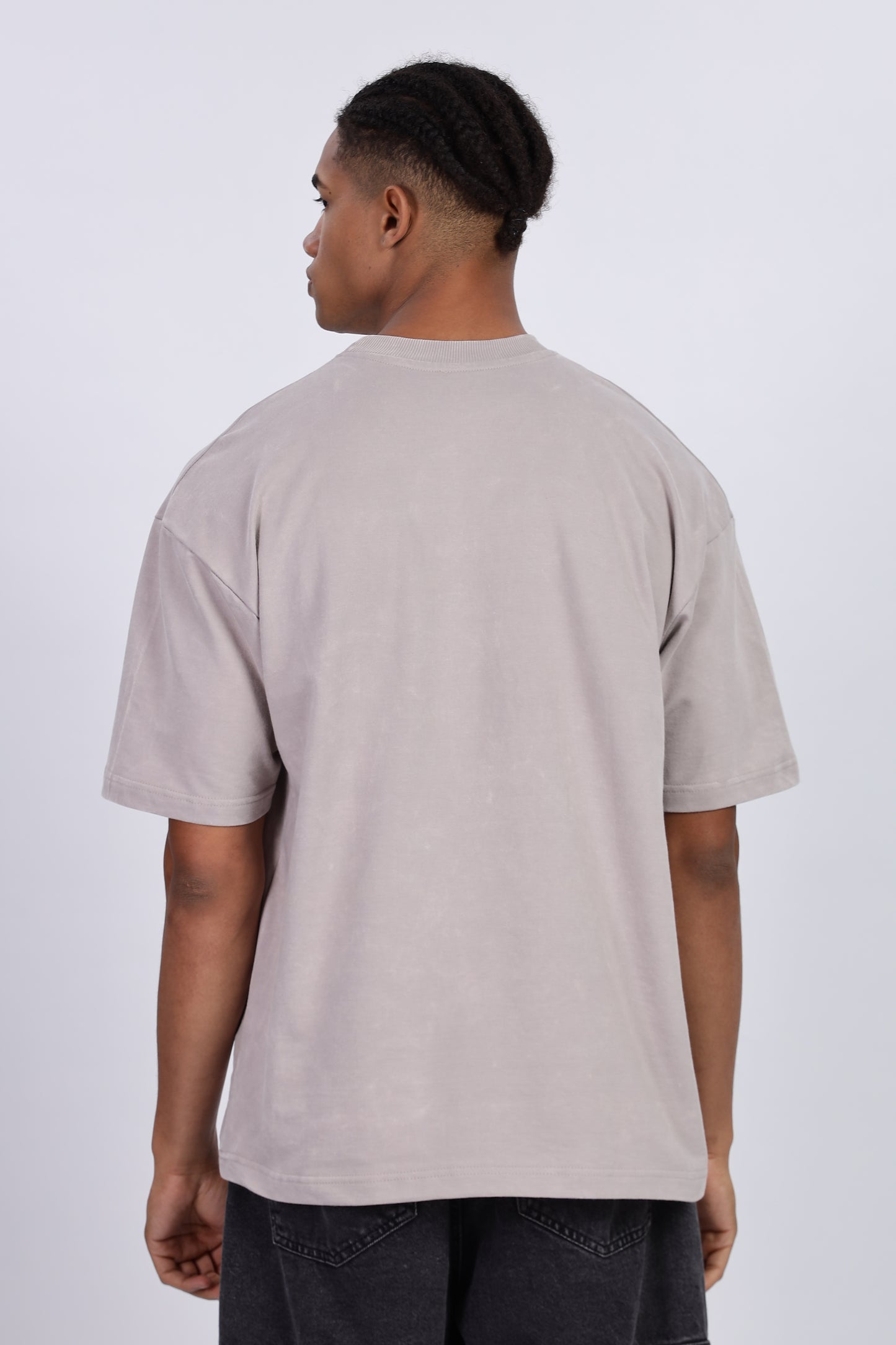 Premium Oversized Ash Terry Cotton T-Shirt – Street Core Edition
