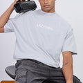 Premium Oversized Pastel Blue Terry Cotton T-Shirt – Street Core Edition