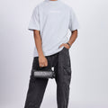 Premium Oversized Pastel Blue Terry Cotton T-Shirt – Street Core Edition